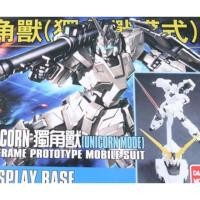 ราคา HGUC 1/144 (101B) Unicorn Gundam Unicorn Mode +ฐาน Unicorn Head + ปืน Gatling [Daban] (2721876137)