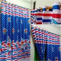 ราคา AMERICAN DORAEMON SMOKRING CURTAINS (41755749237)
