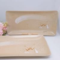 ราคา Lot.339จานเซรามิคญี่ปุ่น~ลายกระต่ายจานซูชิ จานเกี้ยวซ่า จานขนมหวาน#ญี่ปุ่นมือสอง (23609305115)