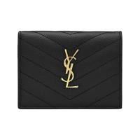 ราคา Hot Yves Saint Laurent Wallets กระเป๋าสตางค์ผู้หญิง กระเป๋าสตางค์ใบสั้น แซงต์โลร็องต์ 414404 YSL Wa (28713532332)