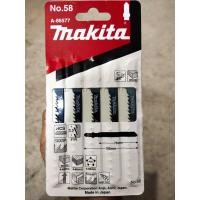 ราคา Makita ใบเลื่อยจิ๊กซอ ตัดเหล็ก A-86577 No.58 มี 5ใบ ใบเลื่อย ใบจิ๊กซอ (15895935188)