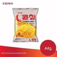 ราคา ขนมอบกรอบชนิดแผ่นรสข้าวโพด คราวน์ คอร์น ชิพ ขนมเกาหลี Crown Corn Chip 148g 콘칩군옥수수 (15997737465)
