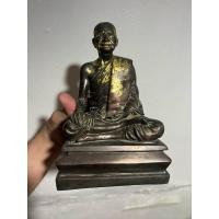 ราคา พระบูชาหลวงพ่อปาน วัดบางนมโค ออกวัดจรเข้ไล่ หน้าตัก 5 นิ้ว สูง 7.5 นิ้ว เนื้อทองเหลือง ผิวหิ้ง (25808441129)