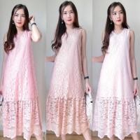 ราคา Rayma เดรสยาว ชุดเดรส เดรสลูกไม้ ชุดออกงาน ชุดทำงาน ชุดลำลอง (1863985731)