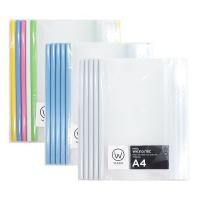 ราคา แฟ้มสันรูด A4 แฟ้มโชว์เอกสาร แฟ้มรายงาน แฟ้มใส่เอกสาร แฟ้มพลาสติก สัน 10 มม. WAKU รุ่น WK310/18C (แพ็ค 10 เล่ม) (6722664704)