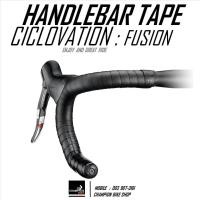 ราคา ผ้าพันแฮนด์เสือหมอบ CICLOVATION : FUSION SERIES HANDLEBAR TAPE สีดำด้าน-ดำเงา (23461896883)