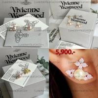 ราคา [พร้อมส่ง]: New!! Vivienne Westwood Feodora Earrings ‼️ก่อนกดสั่งรบกวนทักมาเช็คสต๊อคก่อนนะคะ‼️ (40778577780)