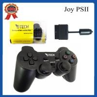 ราคา GTECH JOY-04 จอยสติกสำหรับ Gaming Joy Play station 2 PSII (สีดำ) 1ตัว #352 (541801528)