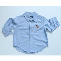 ราคา Polo Ralph Lauren ม้าใหญ่ เสื้อเชิ้ตเด็ก สียีนส์ หล่อที่สุดดดดด Size 18M (16916706259)