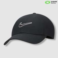 ราคา ไนกี้คลับ หมวกทรงหลวมลาย Swoosh **ของแท้100%** (55006226813)