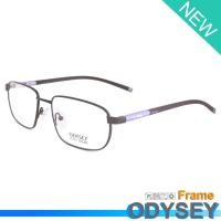 ราคา Odysey แว่นตา รุ่น 4294 C-4 สีน้ำตาล กรอบเต็ม ขาสปริง วัสดุ สแตนเลส สตีล (สำหรับตัดเลนส์) Eyeglasses (2871894805)