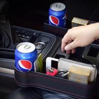 ราคา Black Car Seat Gap Storage Box Car Accessories Storage Box Suitable Car Organiser For Carrying Wallets Mobile Phone Slit (54603424495)