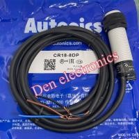 ราคา เซ็นเซอร์CR18-8DP. sensor เซ็นเซอร์ Capacitive Proximity sensor Size M18 3สาย ชนิดPNP-NO ไฟเลี้ยง12-24VDC (19488616251)