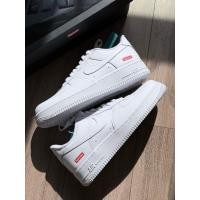 ราคา [ พร้อมส่ง ของแท้ 100% ] Nike Air Force 1 Low Supreme White สีขาว สุดเท่ห์ (28050311152)