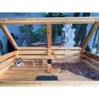 ราคา กระบะไม้แบบมีช่อง มีฝาปิด กรงไม้ คอกเต่า เหมาะสำหรับเต่า,หนูแกสบี้,หนูแฮมเตอร์,เม่นแคระ หนูฮปโปแคระ (10232237457)