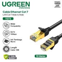 ราคา UGREEN 11273 สาย LAN RJ45 CAT 7 Gigabit 10 เมตร 10M Ethernet FTP 10Gbs 600MHz ความเร็วสูง CAT7 สายเครือข่ายพื้นที่ท้องถิ่น 24K Gold Plated (46054302664)