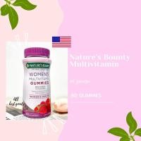 ราคา Nature's Bounty Optimal Solutions Women's Multivitamin Gummy Vitamins, 80 เม็ด (10055687162)