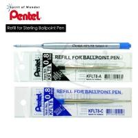 ราคา PENTEL Refill Ballpoint Pen ไส้ปากกาลูกลื่น หมึกลูกลื่น รุ่น KFLT8 มี 2 สี ขนาด 0.8 มม.( หมึกสีดำ , หมึกสีน้ำเงิน ) (13350909383)
