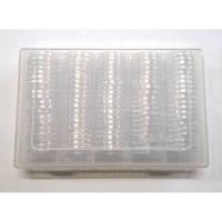 ราคา ตลับใส่เหรียญ 25 มม. 100 ตลับ พร้อมกล่อง กล่องเก็บเหรียญ ใส่เหรียญ 1 บาท ครุฑ 2517 ,1 บาท วาระ 8-15 (6532949366)