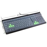 ราคา 1pc Universal Silicone Desktop Computer Keyboard Cover Skin Protector Film Cover (20352247722)
