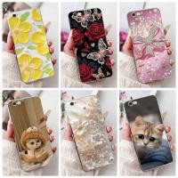 ราคา สําหรับ iPhone 6 6S Plus iPhone6 Elegant Floral Cat Painting Soft Silicone TPU เคสโทรศัพท์ (40005420921)