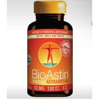 ราคา BioAstin 12 Mg. ไบโอแอสติน Bio Astin สาหร่ายแดง ฝาเหลือง 120 แคปซูล (29544082145)