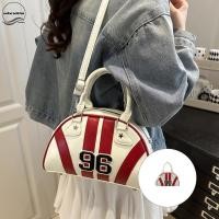 ราคา Ooh กระเป๋าสะพายข้างกระเป๋าถือ Satchel Bag Leather Hoboes Toted Handbag (41028149589)