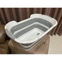 ราคา (1498) อ่างอาบน้ำเด็ก อ่างอาบน้ำพับ กะละมังพับ ของใช้เด็ก งานตู้ญี่ปุ่น ** มือสอง สภาพสวยมาก ** (43150368554)