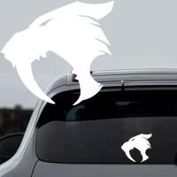 ราคา สัตว์หล่อหมาป่าลายรถสติกเกอร์ตกแต่งสะท้อนแสง (52103034958)