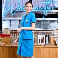 ราคา ชุดเครื่องแบบยุวกาชาด แบบกระเป๋าหน้า ไม่มีหูเข็มขัด สีฟ้าอมเทา (26324858758)