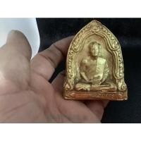 ราคา พระหลวงพ่อขอมเนื้อดินลงรักบิดทองปี2505 (13749006705)