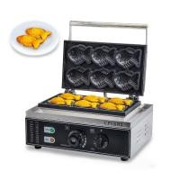 ราคา เครื่องทำขนมเค้กปลาเล็ก 6 ชิ้นแบบเชิงพาณิชย์ เครื่องทำขนมไทยากิแบบไฟฟ้า (42523197545)