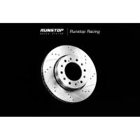 ราคา ❤️ จานหน้า (1 ใบ) จานเบรค Slot แบรนด์ Runstop ❤️ || D-Max 4WD ปี 2020 - On/ Mu-X 2020 (24328122035)