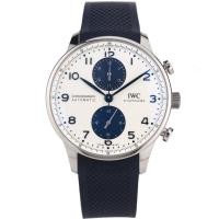 ราคา IWC IWC Portugal Series สแตนเลสเทปกลไกอัตโนมัตินาฬิกาผู้ชาย IW371620 (52556317762)