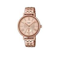 ราคา CASIO นาฬิกาข้อมือ SHEEN รุ่น SHE-3066PG-4A สีโรสโกลด์ (4650859565)