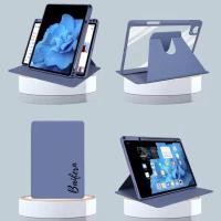 ราคา เคส Samsung Galaxy Tab [สกรีนชื่อ] หมุนได้ 360° มีที่ใส่ปากกา Tab S6 / S7 / S8 / S9 / A8 / A9 (44313925740)