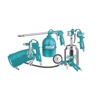 ราคา TOTAL ชุดอุปกรณ์งานลม 5 ชิ้น รุ่น TATK051-3 ( Air Tools Set ) ( สายลม + กาพ่นโซล่า + กาพ่นสี + ปืนเป่าลม + หัวเติมลม ) (28809024599)
