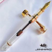 ราคา LY 1 PCS JINHAO Century 100 คุณภาพสูงคลาสสิกออกแบบพลาสติกวัสดุ Arrow คลิป Iridium หมึกปากกา (41304509996)