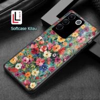 ราคา {LL2032} Softcase Glitter Vivo V5 V11PRO V15PRO V17PRO V20 V21 V23E V25 V27E PRO V29E V40 LITE V50 LITE V60 ฝาครอบสมาร์ทโฟนกรณี Hp Vivo ป้องกันซิลิโคนดอกไม้ Mica MOTIF (41827256430)