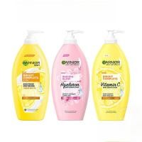 ราคา (1ขวด/แพ็คคู่)Garnier Bright Body การ์นิเย่ ผลิตภัณฑ์บำรุงผิวกาย 400ml (Bright Complete Extra/Sakura Glow/Vit C) (49553146176)