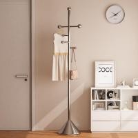 ราคา ราวแขวนเสื้อผ้าในห้องนอน แบบตั้งพื้น ห้องนั่งเล่น ราวแขวนเสื้อผ้าโลหะแนวตั้งแบบเคลื่อนย้ายได้ ศิลปะเหล็กขนาดเล็ก ราวแขวน (42161170503)