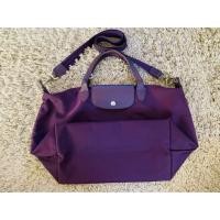 ราคา Longchamp Le Pliage Neo สีม่วง Size M หูหิ้วและฝาปิดหนังสภาพดี ตัวกระเป๋าสภาพ 85% ภายในดี ภายนอกมีรอยการใช้งานตามสภาพ (2645862736)