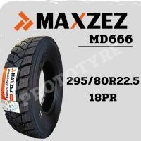 ราคา ยางรถบรรทุกเรเดียล 295/80R22.5 18PR ยี่ห้อ Maxzez รุ่น MD666 (43402231084)
