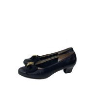 ราคา Salvatore Ferragamo Pumps US6.5 BLK leather DL61149 249 Direct from Japan Secondhand (56056697902)