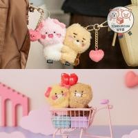 ราคา [Kakao Friends] Korea Ryan Apeach Choonsik Love Magnet Doll Keyring Set _ ชุดพวงกุญแจตุ๊กตาแม่เหล็กแห่งความรัก ; พวงกุญแจคู่ ของขวัญวันวาเลนไทน์ (53301090357)