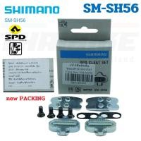 ราคา แท้ คลีตติดพื้นรองเท้าจักรยานเสือภูเขา SHIMANO Cleat Sets รุ่น SM-SH56.คลีตภูเขา (44906383232)