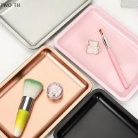 ราคา สอง-ไทย สแตนเลสถาดเก็บเครื่องสําอางเครื่องประดับถาดแผ่นหมอผ่าตัดถาดสก์ท็อปการจัดเก็บเครื่องมือโลหะ ฉack เล็บถาดใหม่ (42608002980)
