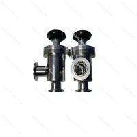 ราคา Vacuum Variable Diameter Right Angle Valve/NW Manual Valve 90 Degree Baffle Valve/angle Valve KF To (54706162121)