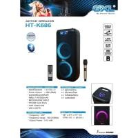 ราคา SP MOBILE ตู้ลำโพง ลำโพงขยายเสียงเคลื่อนที่ล้อลาก ลำโพงบลูทูธ ขนาด 6.5 นิ้ว GXL รุ่น HT-K686 ของแท้ 100% (18073803152)