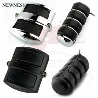 ราคา Motorcycle Gear Shift Lever Peg Brake Pedal Cover For Kawasaki Vulcan VN 900 1500 1600 1700 Classic (46552987618)